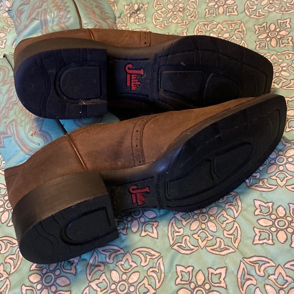 Boots Justin brand size 7B women - Picture 9 of 11